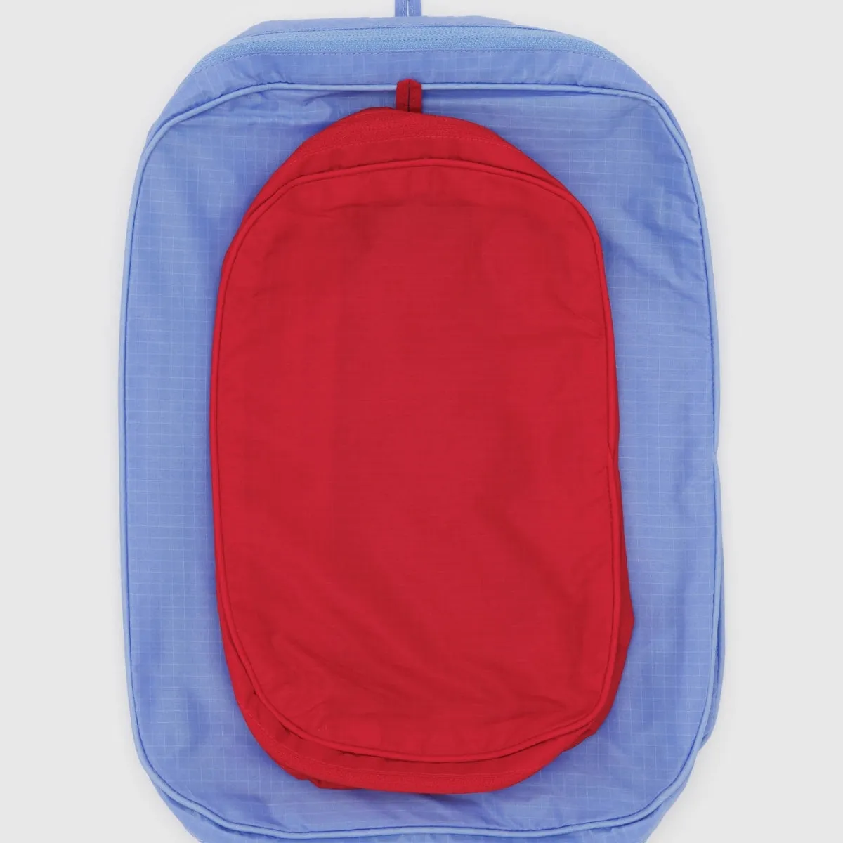 Baggu Packing Cube Set in Cornflower Red Mix