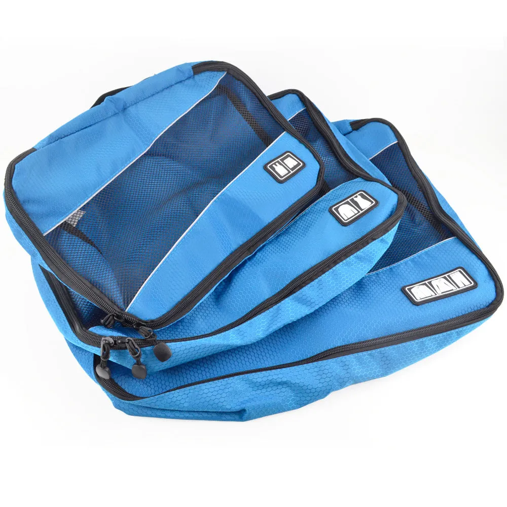 BAGSMART Travel Packing Cube Small-Large 3 Piece For Carry-on Travel