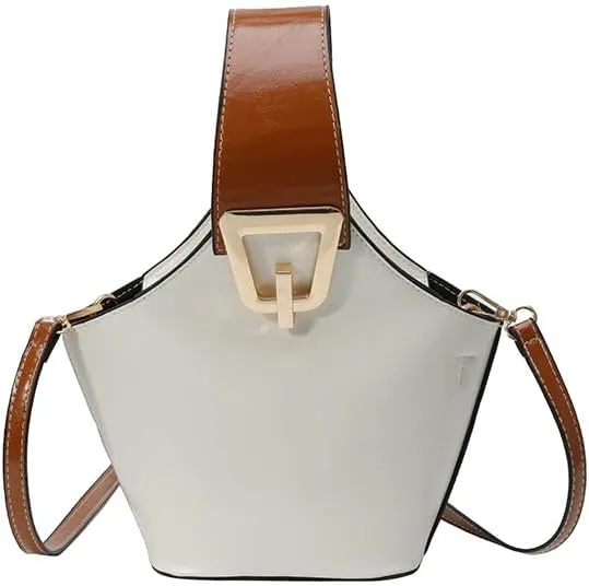 Bucket Bags for Women Top Handle Bag Cross Body Handbag Vegan Leather Shoulder Hobo Tote Bag Trendy Crossbody Purse