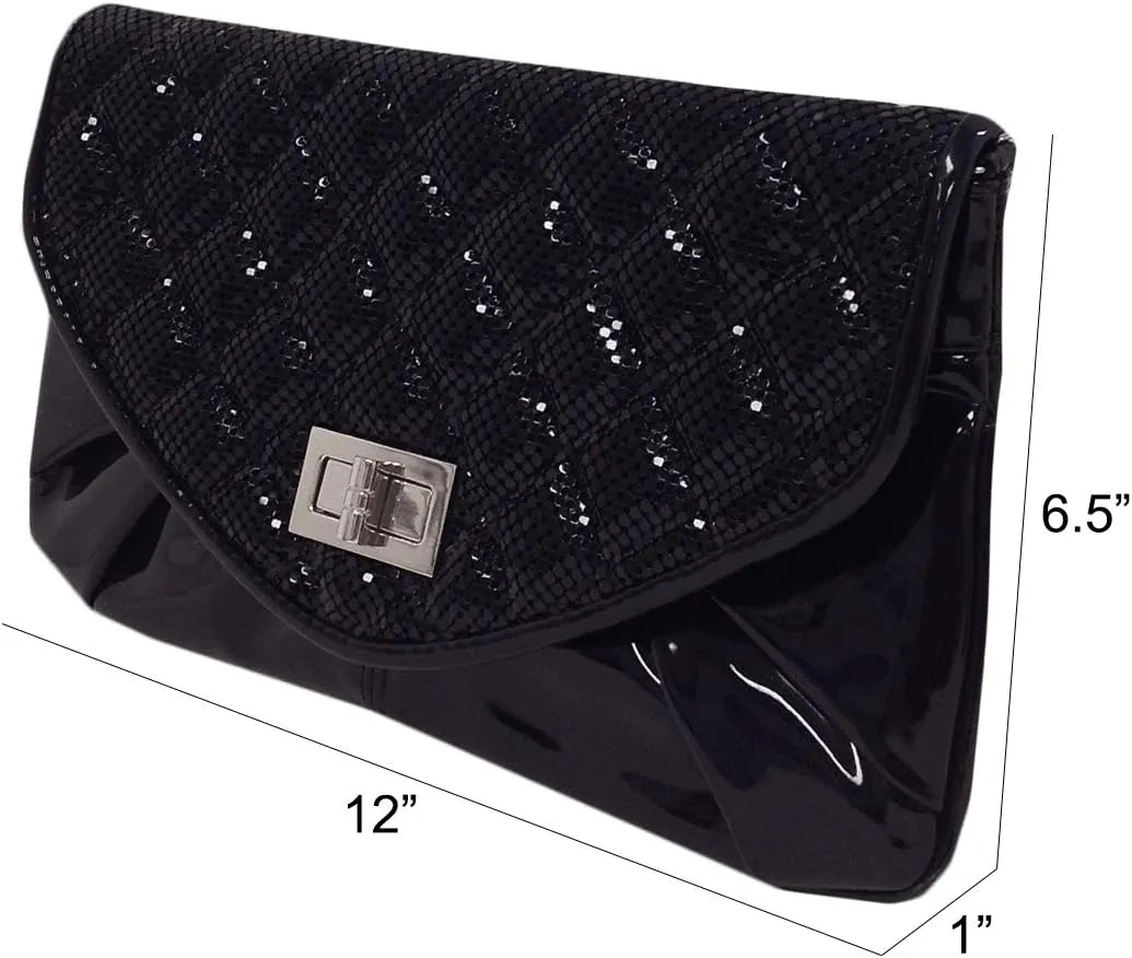 JNB Metal Mesh Clutch