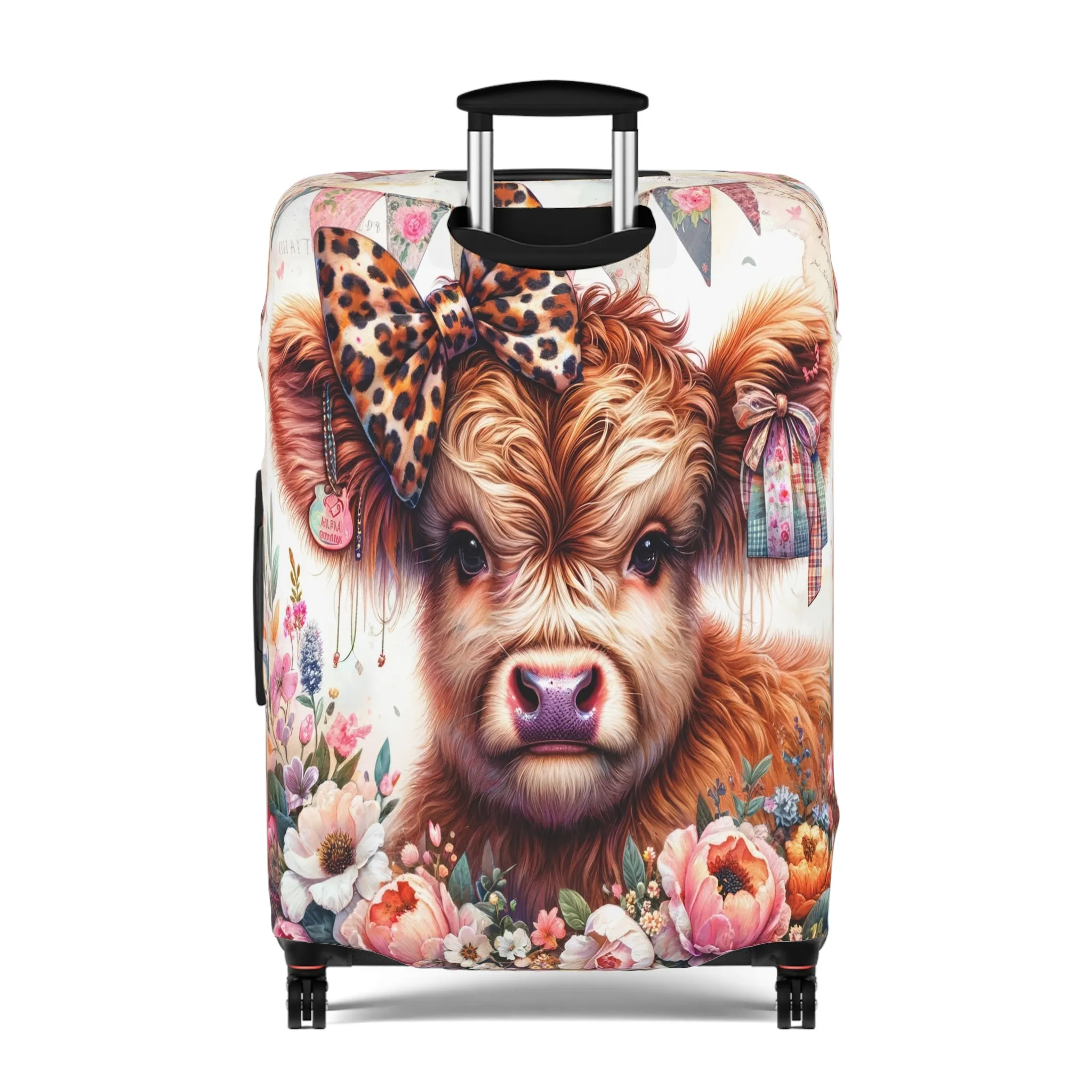 Luggage Cover, Highland Cow, awd-5008