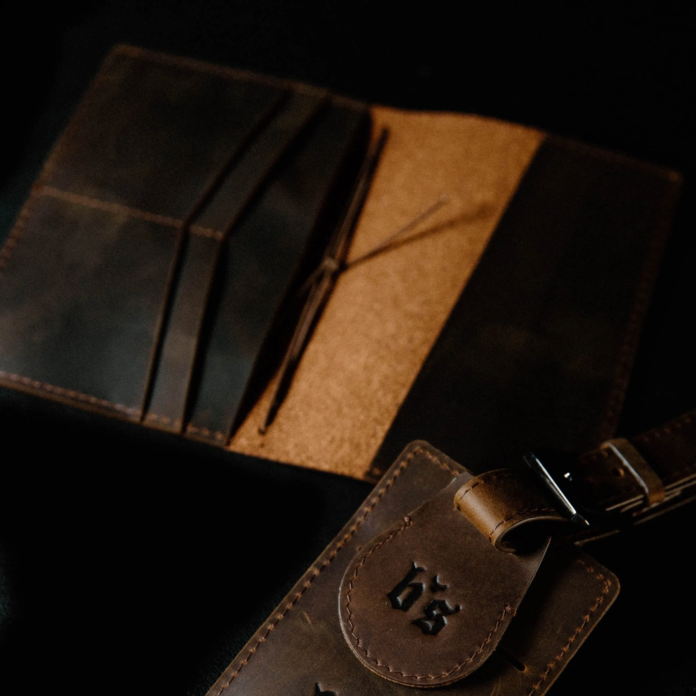 Luggage Tag & Passport Sleeve - Society Box