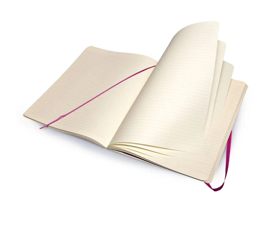 Moleskine Coloured Ruled Notebook - Extra Large - Soft Cover