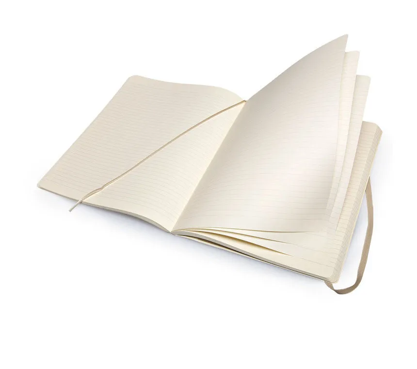 Moleskine Coloured Ruled Notebook - Extra Large - Soft Cover