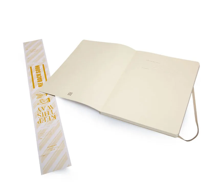 Moleskine Coloured Ruled Notebook - Extra Large - Soft Cover