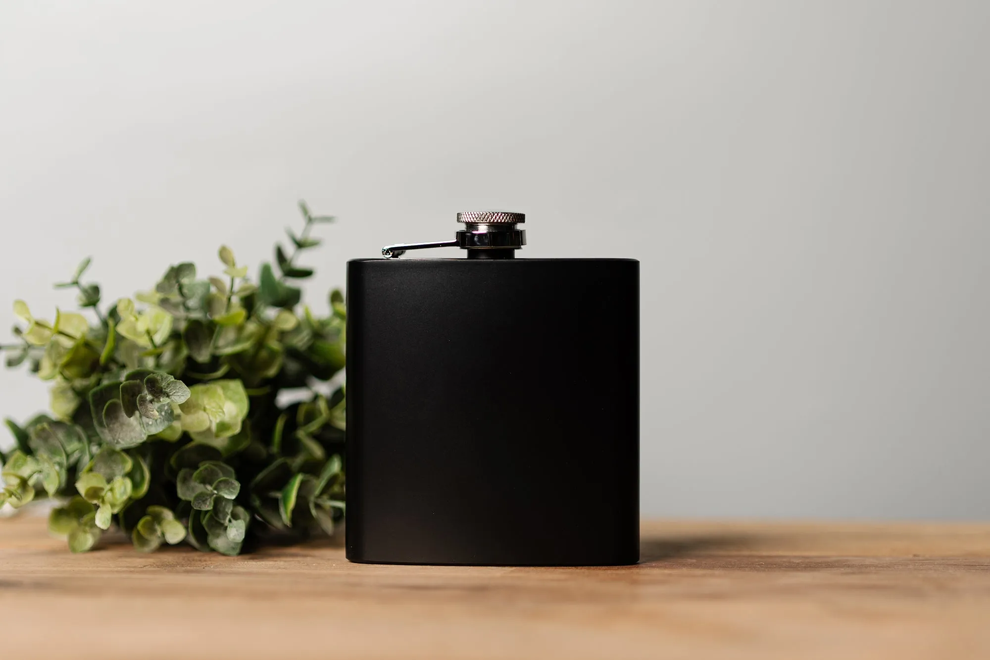 Personalized I Look Good Birthday Matte Black Flask