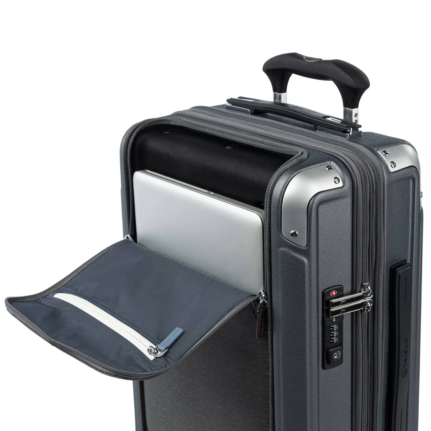 Platinum Elite Compact Business Plus Carry-On Expandable Hardside Spinner