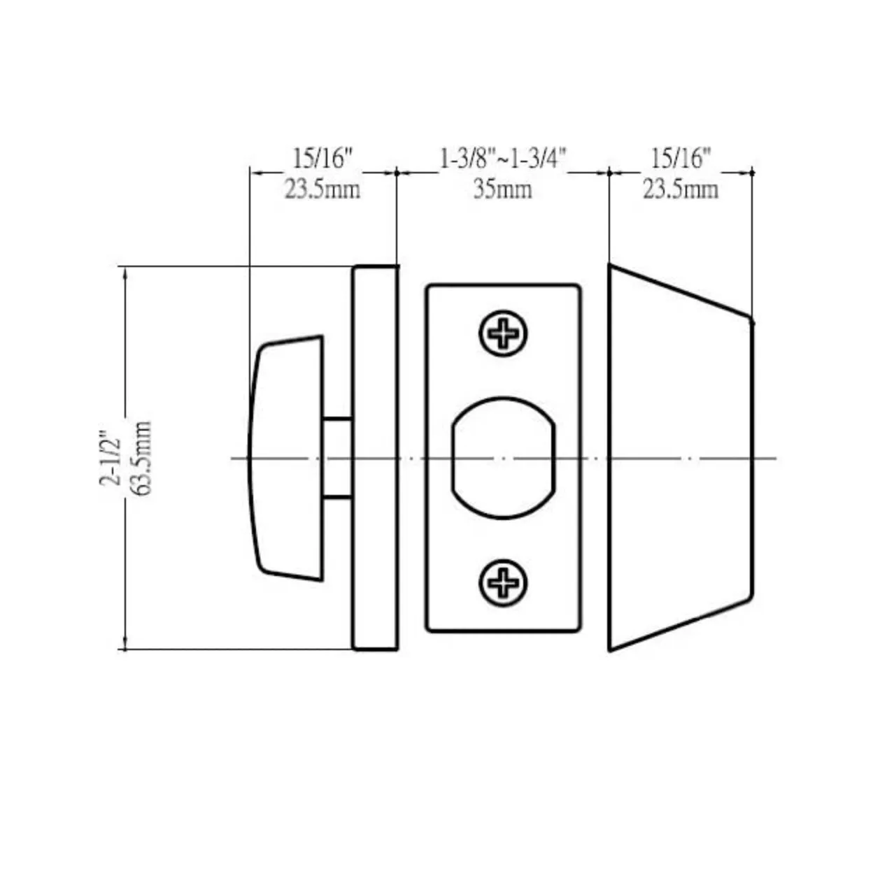 Rochester Matte Black Entry Lever with Matching Single Cylinder Deadbolt Combo Pack