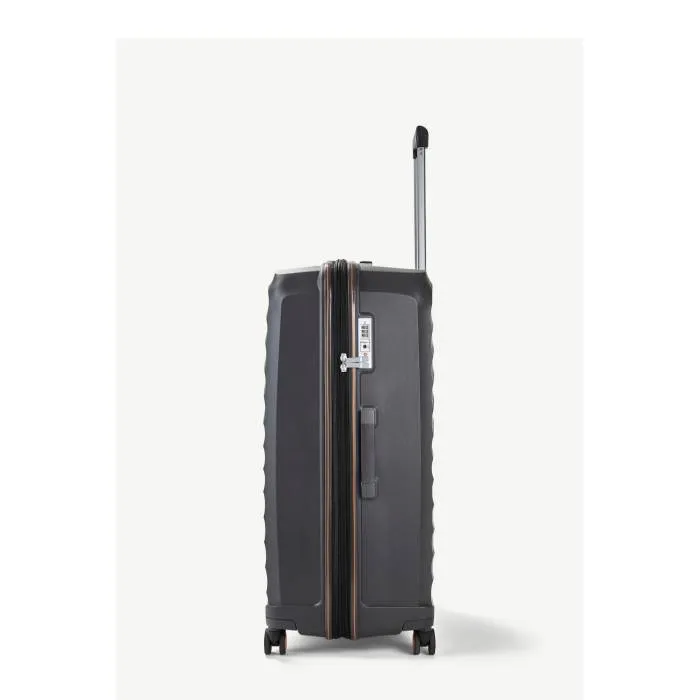 Rock Sunwave Expandable Spinner Large Suitcase 79cm - Charcoal