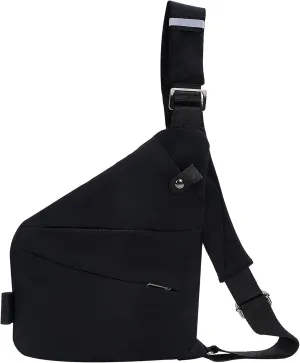 Sling Bag for Women Men, Anti Theft Travel Bag Crossbody Bags for Women Men Flex Bag for Outdoor Sport Casual Hiking Running