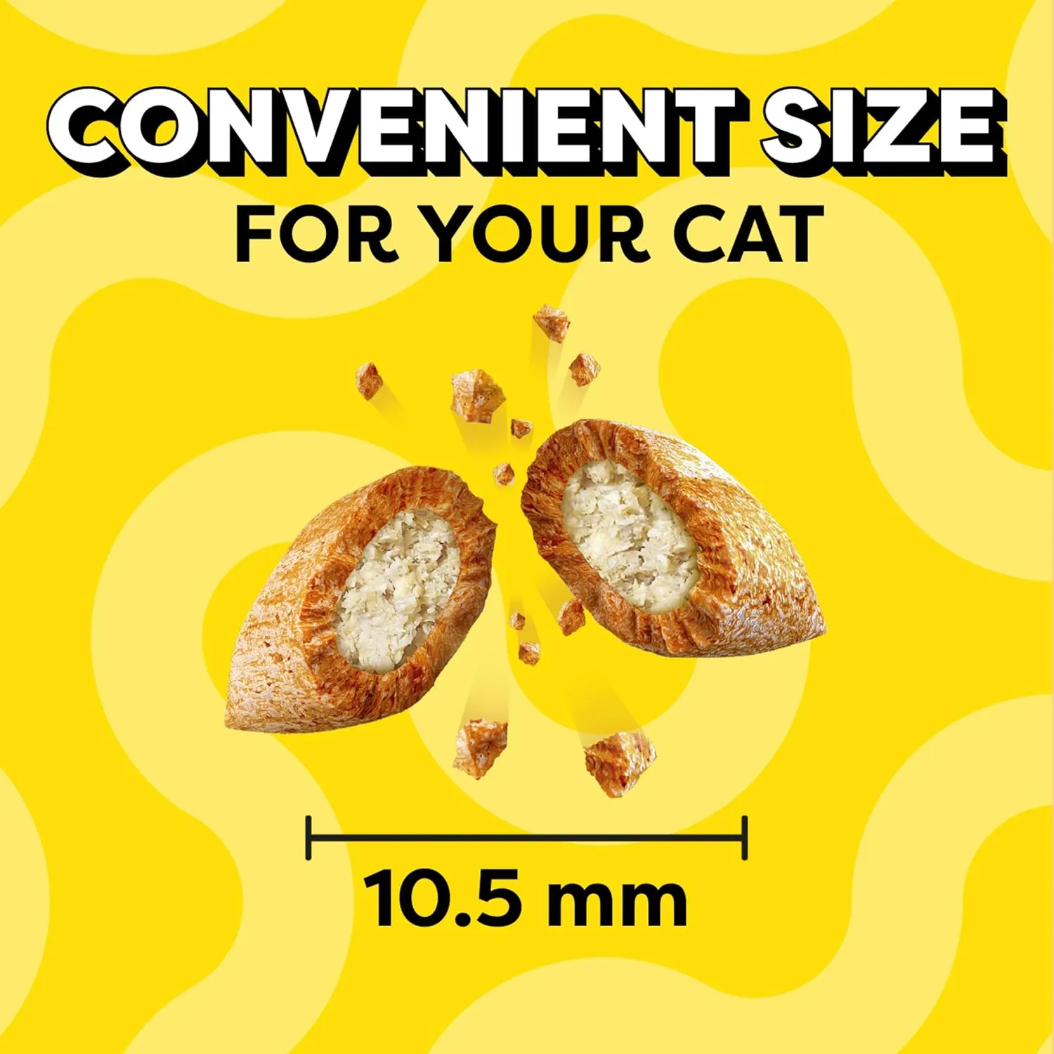 TEMPTATIONS Classic Crunchy and Soft Cat Treats Tasty Chicken Flavor, 48 Ounce (Pack of 1)