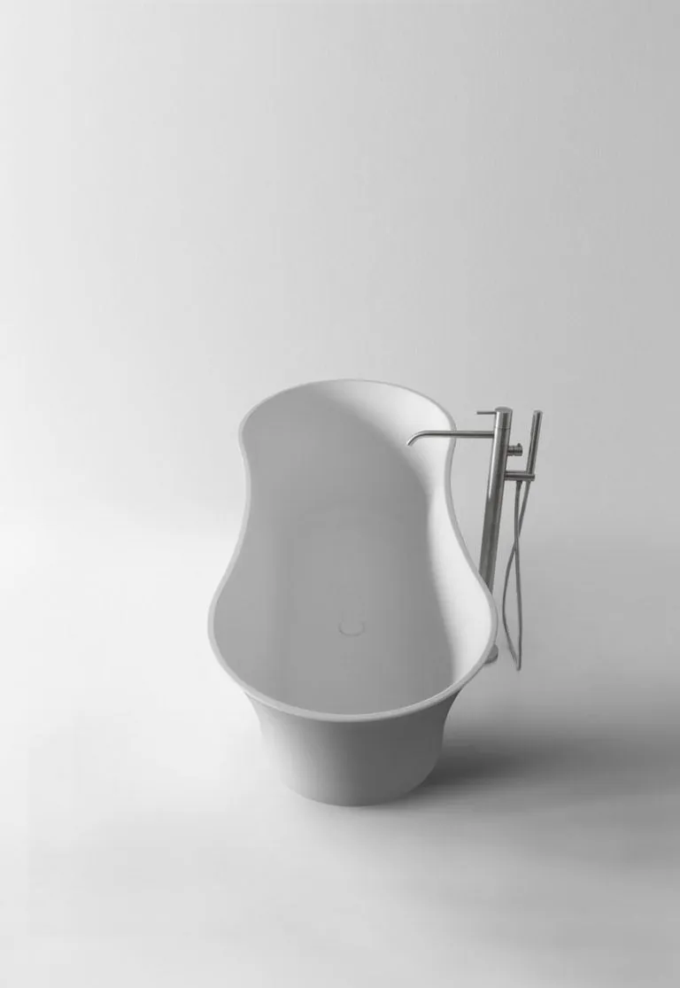Toka Lite Rosie Stone Bath - Elegant Freestanding Bath - 1650mm - ST02